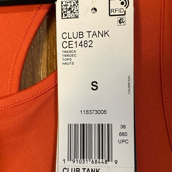 Adidas Climatelite Club Razor Back Tank Size S - Picture 6 of 7